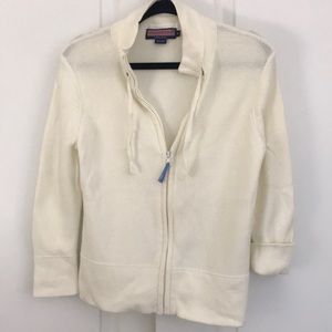 Vineyard vines zip up sweater